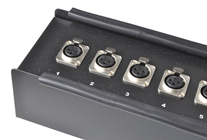 8 Input Stage Box Snake With Metal Connectors & Ident (INPUTS Only) 10m Lead